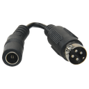 KPL-040F-VI 12V 3.33A DC 12V/3A Power Adapter for DVR/NVR + CON-DC-HIK 4pin DC Converter