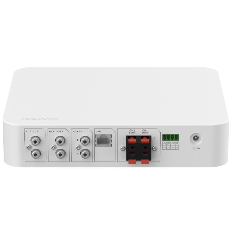 Hikvision DS-QAE1A80G1-VB amplificateur réseau 80W 2 zones
