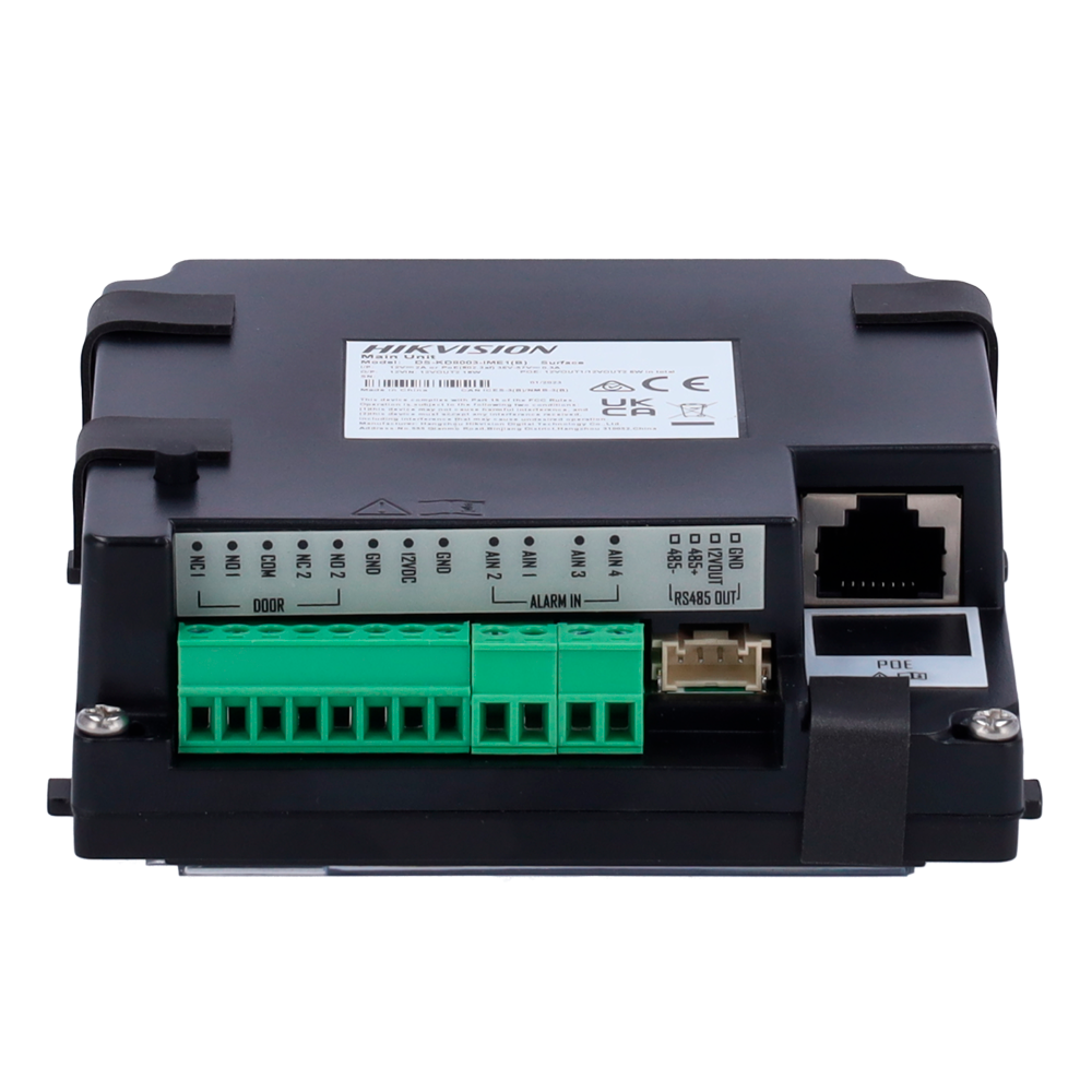 Hikvision DS-KD8003-IME1(B)  Module Videoportier IP-POE Caméra 2 Mpx Audio Bidirectionnel IP65 Montage modulaire