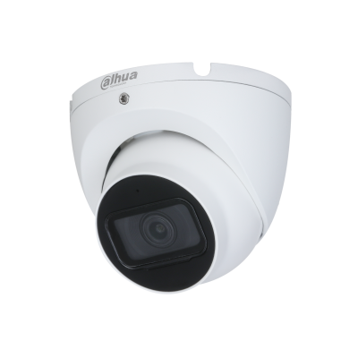 Kit DAHUA CCTV HDCVI-Analogique 5MP - DVR XVR 8CH - Caméra tourelle HAC-HDW1500TLMP-A 5MP Smart Dual Light 2.8mm Intérieur/Extérieur - 2 à 8 caméras - Câble coaxial de 20 m par caméra - Disque dur de 1 To préinstallé