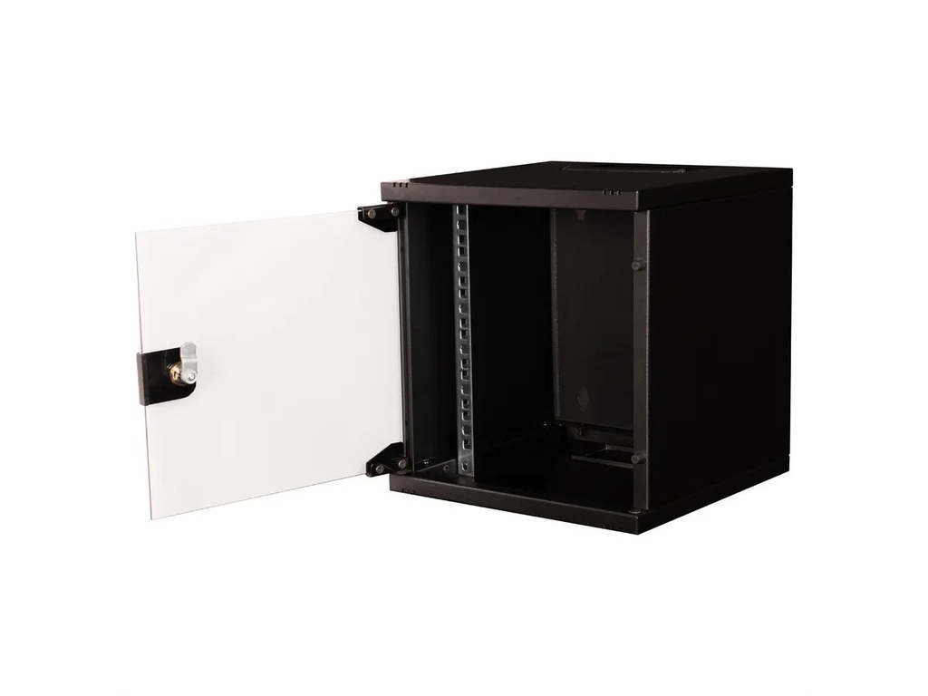 ROLINE 10" Coffret mural ROLINE 10 pouces 6 U, 312x300 LxP noir