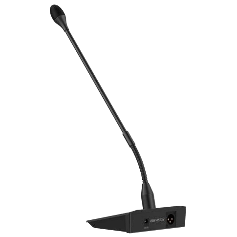 Hikvision DS-QAE0MG0G1 Professional Gooseneck Microphone for PA Systems - Phantom Power