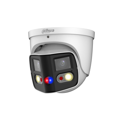 Dahua IPC-PDW3849-A180-AS-PV 2x4MP TiOC Duo Splicing Vaste-focale Eyeball WizSense Netwerkcamera