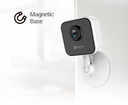 Caméra Wi-Fi intelligente EZVIZ CS-H1c Full HD 1080P - Vision nocturne 10 m - Audio bidirectionnel - Carte MicroSD