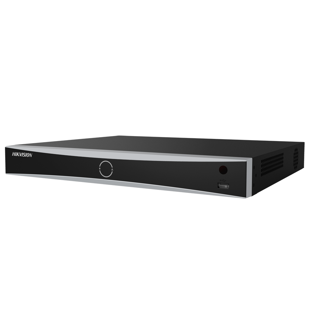 Hikvision DS-7608NXI-K2/8P AcuSense NVR Caméra IP 8 canaux jusqu'à 12 MP - 8 x PoE - 2 x SATA Prise en charge du disque dur jusqu'à 10 To