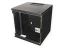 ROLINE 10" Coffret mural ROLINE 10 pouces 6 U, 312x300 LxP noir