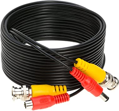 [COAX30M] CCTV Hybride Patch Coaxial/Power (30m)