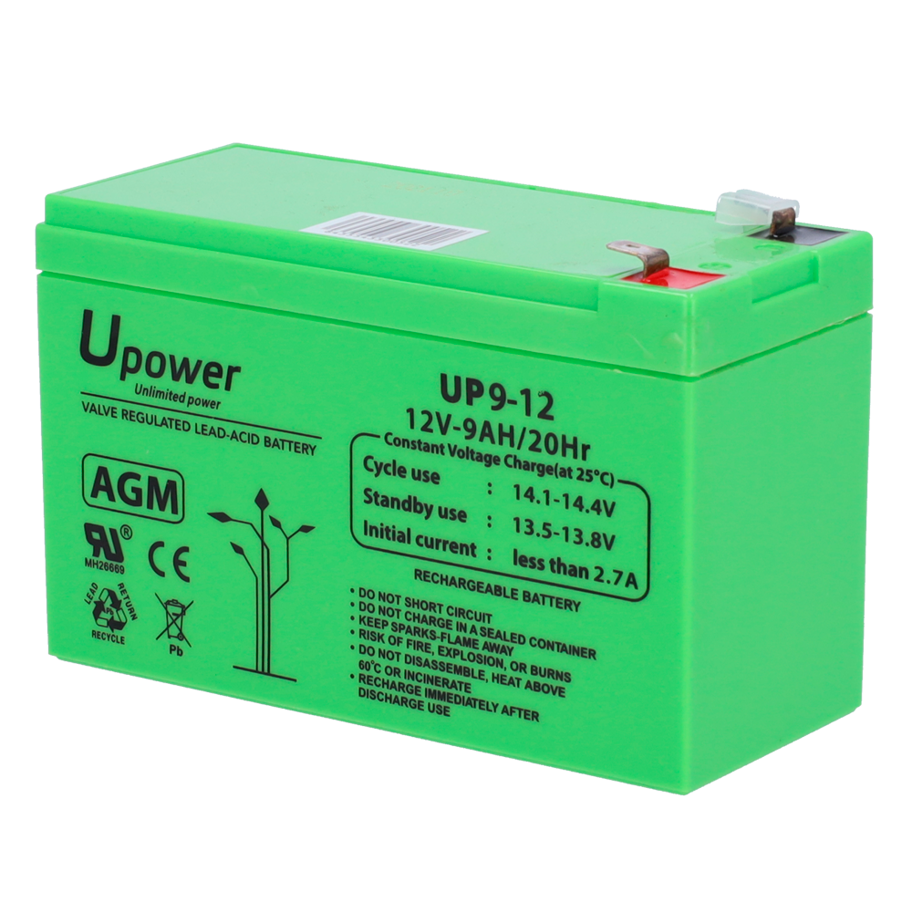 Cellpower VRLA Battery 12V - 9Ah VdS UPS/Alarm battery