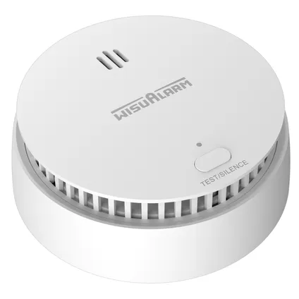 Détecteur de fumée WisuAlarm HY-SA20A - Batterie remplaçable (autonomie de 10 ans)
