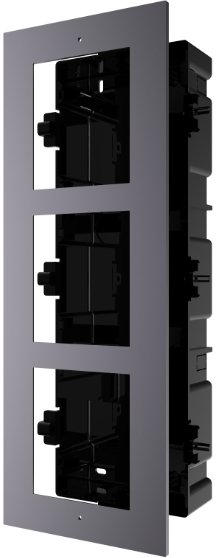 Hikvision DS-KD-ACF3 (plastique) montage encastré 3 modules