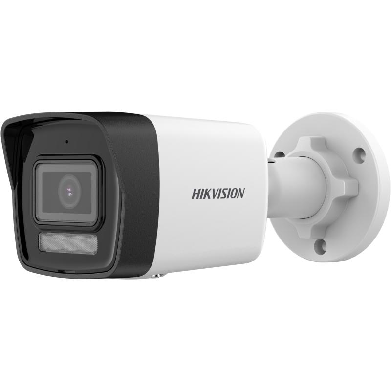 Hikvision DS-2CD1083G2-LIUF/SL 8 Megapixel Bullet IP Camera - 2.8mm, Hybrid Illumination Range: 30m | Deterrent Siren &amp; Flash Motion Detection 2.0 | MicroSD Built-in Microphone &amp; Speaker: PoE: IP67