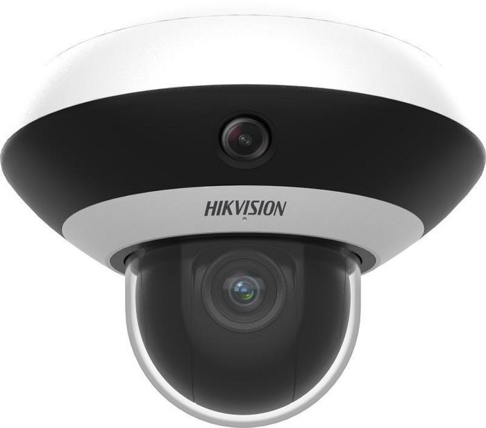 DS-2CD6924G0-IHS(2.8mm) 8 MP 180° PanoVu Network Camera - 4x Optical Zoom, 16x Digital Zoom, 2mm Panoramic Channel Lens, 2.8-12mm PTZ Channel Lens