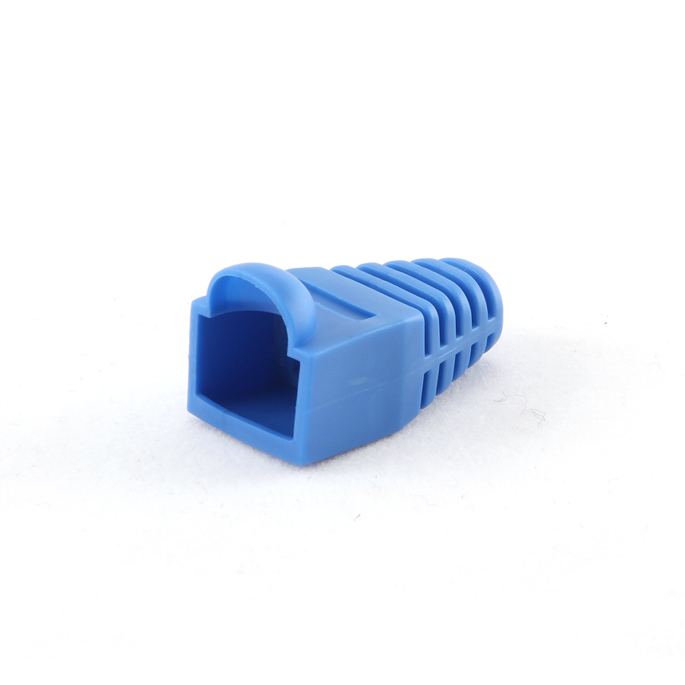 [BT5BL/100] protection hood for RJ-45 connector, 10 pcs., grey (Blue)