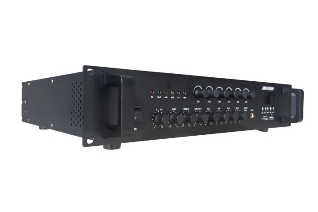 Hikvision DS-QAE0A240G1-VB6 240W 6-Zone Analog Amplifier