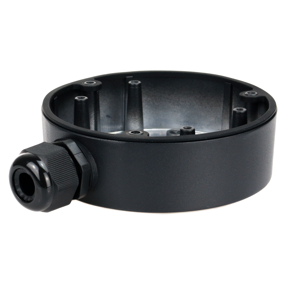 Boîte de jonction noire HIKVISION DS-1280ZJ-DM21 pour dôme DS-2CD17x3 et tourelle DS-2CD23x6G2