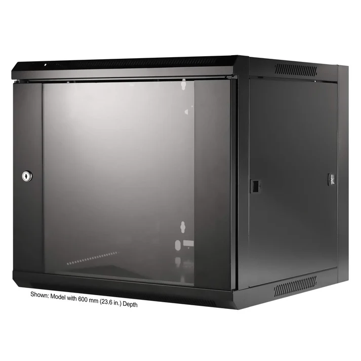 [713863] Intellinet 713863  19"-12U 600mm Wall Mount Cabinet (l x H x P) 540 x 593 x 600 mm 