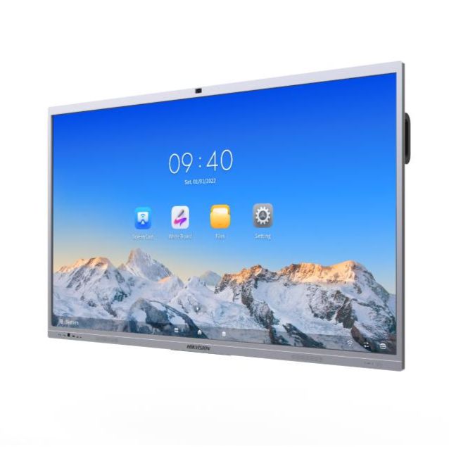 HIKVISION DS-D5C86RB/B Interactief display voor onderwijs en samenwerking 86", 4K, Android 13, infrarood touch - Wi-Fi - Bluetooth 5.1 - Ingebouwde luidspreker van 2 × 20 W + 25 W