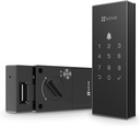 EZVIZ ‎CS-DL03(WP)  Serrure de porte intelligente  avec Bluetooth et Wi-Fi intégrés - Montage en surface - Jusqu'à 50 Codes