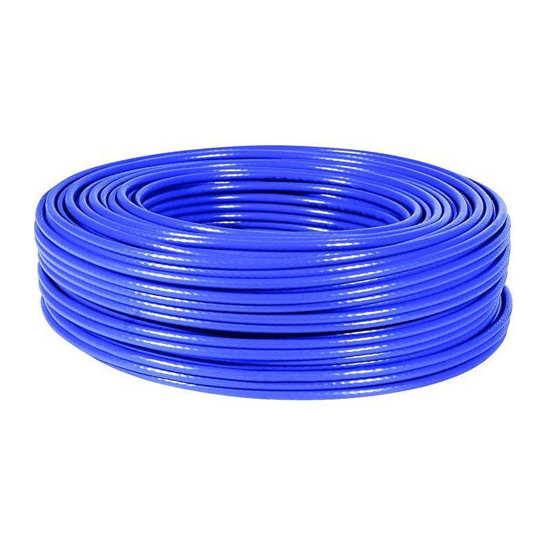 150m CAT6-UTP Hikivision DS-1LN6-UE-W(Blauw) Netwerkkabel Blauw - PVC (massief koper, 0,53 mm, CM)