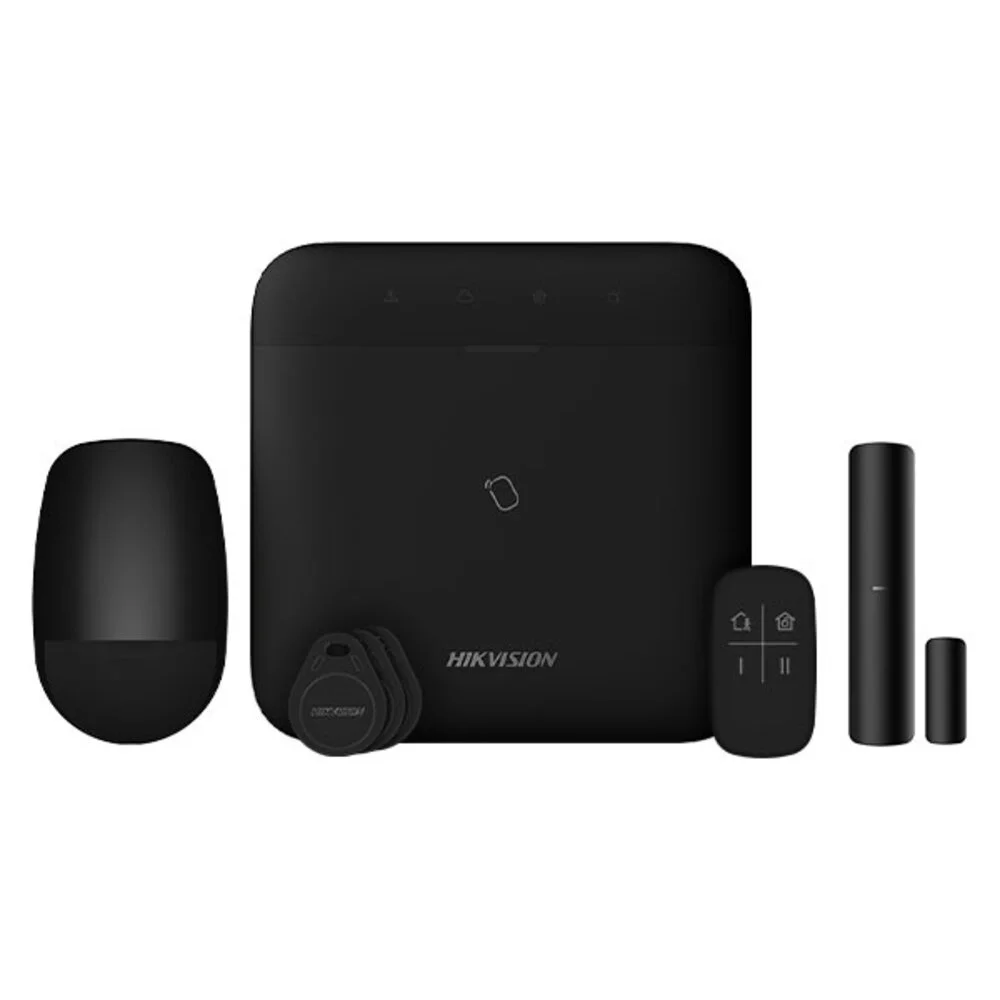 Hikvision DS-PWA96-Kit-WE-BK Zwarte Draadloze Alarmkit