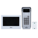 Kit d'interphone vidéo Dahua DHI-KTX03, hybride 2 fils, compatible avec les applications de surveillance Wi-Fi et DMSS.