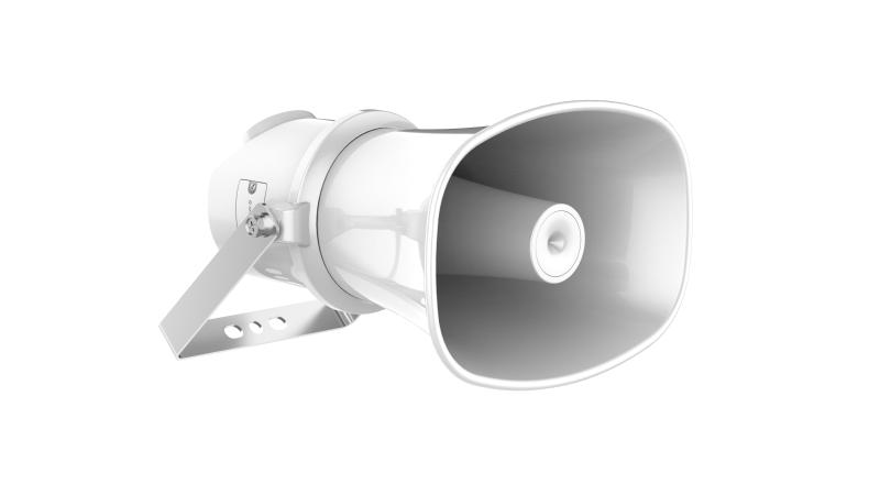 Hikvision DS-QAZ1325G1T Network Horn Speaker 25W, RJ45, local storage, microphone,IP66/67, 24Vdc