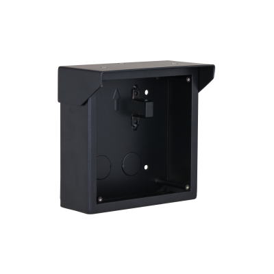 Dahua VTM76 Zwarte Opbouwdoos 1x modules voor VTO4202F serie intercom + VTM78 frontpaneel Zwart