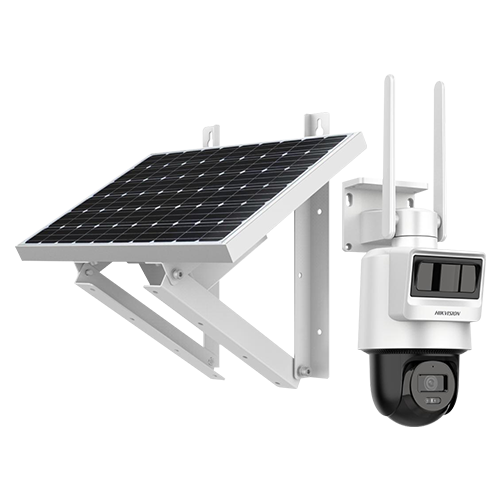 HIKVISION DS-2DE2C400IWG-K/4G/C05S10(2.8mm) PAN TILT IP-camera, 4MP, 4G, 2,8 mm, IR 30 m, audio, PIR + radar, zonnepaneel, batterij