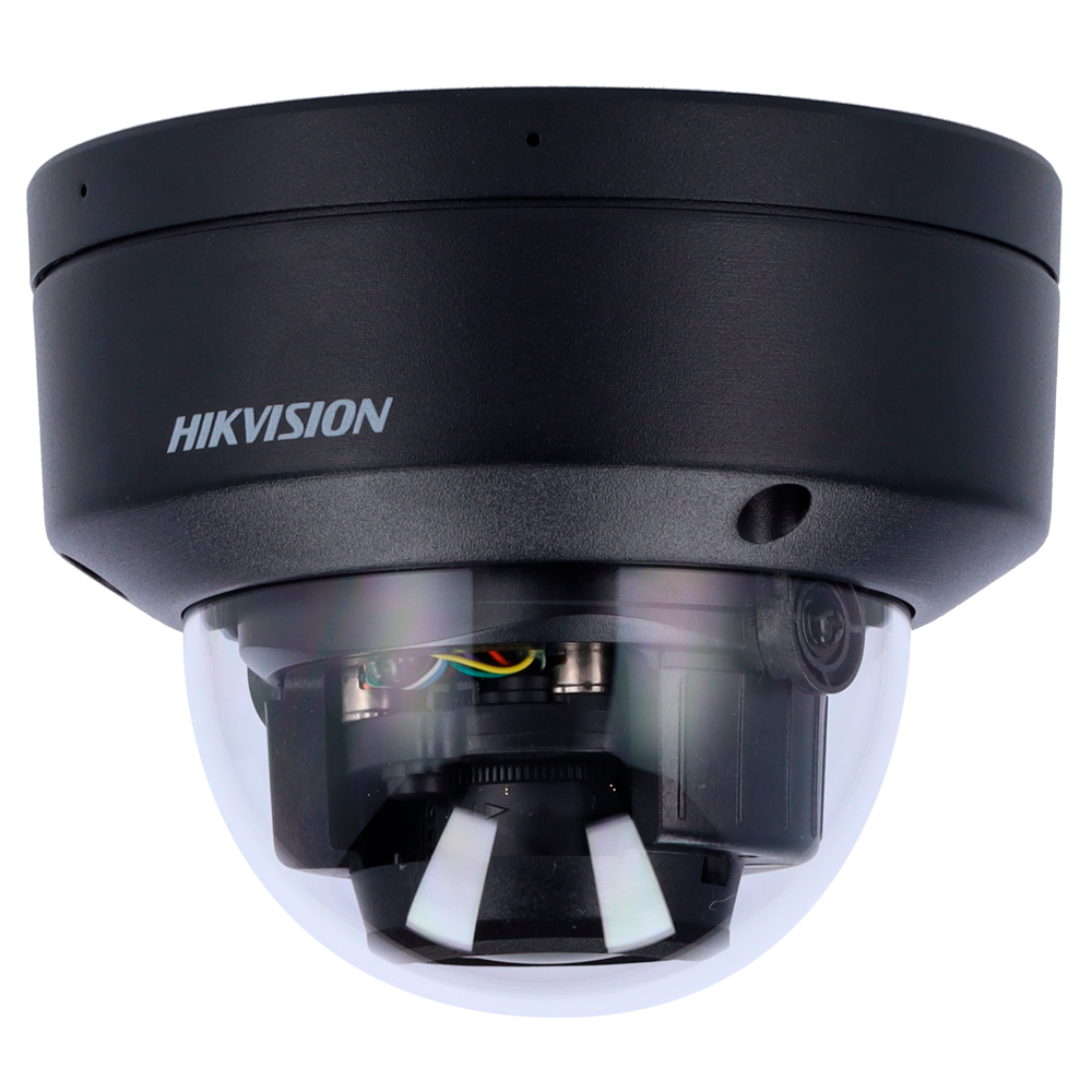 HIKVISION DS-2CD2183G2-LIS2U(Bk) 2.8mm - 8 MP Acusense Smart Hybrid Light Fixed 2.8mm  Dome Network Camera Black- Dual Microphone IP67