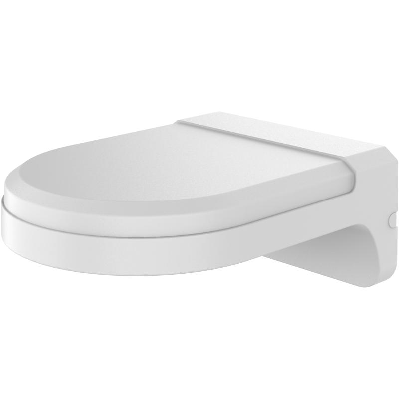 HIKVISION DS-220AZJ-130-WA Muurbeugel voor dome- en turretcamera's, klein, één gat, groep 1-7, wit