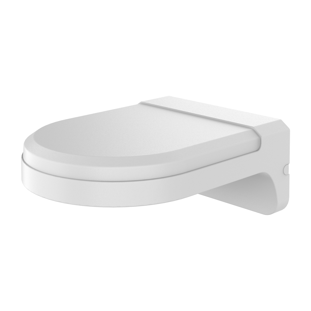 HIKVISION DS-220AZJ-130-WA Support mural pour caméra dôme et tourelle, petit modèle à un trou, groupe 1-7, blanc