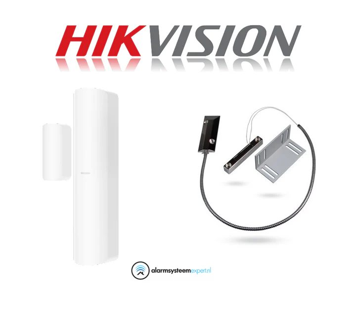 Hikvision Kit de protection pour porte de garage -  DS-PD1-MC-RS  + DS-PDMC-EG2-WE Transmetteur Radio - Support de montage en L