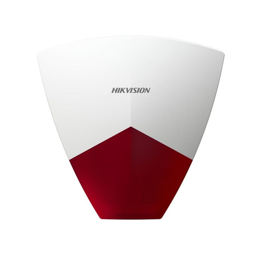 Hikvision DS-PS102XRED Wired Siren, 110 dBA Sound Decibels - IP55