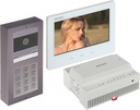 Hikvision DS-KIS704EY-ACW2/2-draads HD aluminium videodeurintercomset
