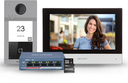 Hikvision DS-KIS604-S(C) IP-POE video intercom kit 1x call button Surface Mount Aluminium - 7Inch Touch WIFI Monitor