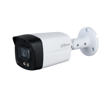 [DH-HAC-HFW1500TLMP-IL-A] DAHUA HAC-HFW1500TLM-IL-A 5MP (2,8mm) Smart Dual Light HDCVI Bullet Camera met vaste brandpuntsafstand en audio-ingang