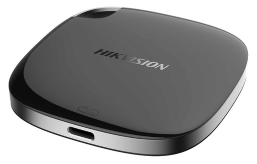 [HS-ESSD-T100I/512G/ZWART] Disque SSD mobile HIKVISION T100I 512 Go USB 3.1 Type C, jusqu'à 540 Mbit/s, noir