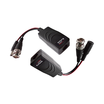 [BALUN-4K] Balun vidéo 4K avec alimentation Entrée d'alimentation DC12-15V