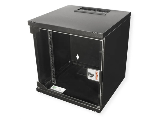 [26.21.0193] ROLINE 10" Coffret mural ROLINE 10 pouces 6 U, 312x300 LxP noir