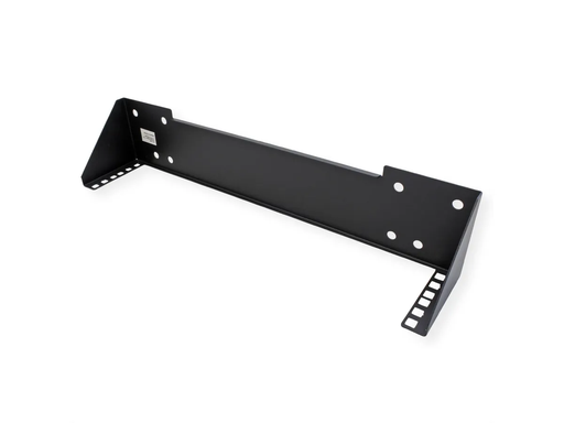[26.99.0411] Value 26.99.0411, Équerre de fixation sous le bureau , Noir, 10 kg, 2U, 48,3 cm (19"), 435 mm