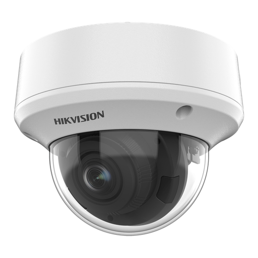 [DS-2CE5AU1T-VPIT3ZF] HIKVISION HD-TVI DS-2CE5AU1T-VPIT3ZF Caméra dôme varifocale motorisée (2.7-13.5mm) 4K anti-vandalisme