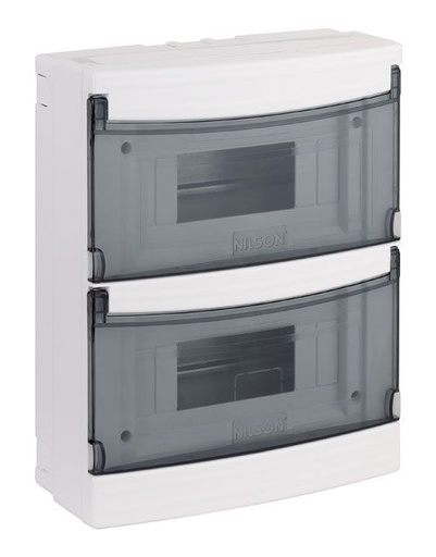 [30441016] BOÎTE DE DISTRIBUTION STANDARD MONTÉE EN SURFACE 16 MODULES 348x100x306mm