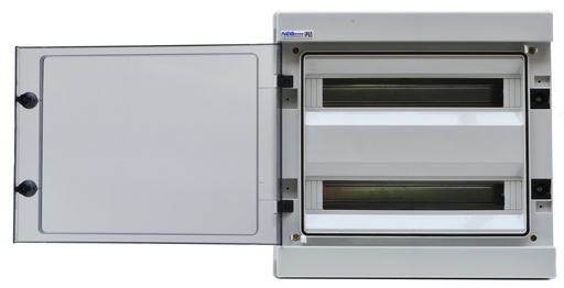 [RH362S] Tableau de distribution - montage en saillie - IP65 - 36 modules - 435 x 420 x 138 mm