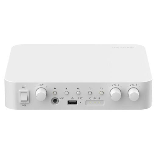 [DS-QAE1A80G1-VB] Hikvision DS-QAE1A80G1-VB 80W 2-Zone Network Amplifier