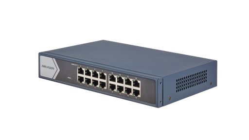 [DS-3E0516-E(B)] Hikvision DS-3E0516-E(B) 16-poorts Gigabit Unmanaged Switch