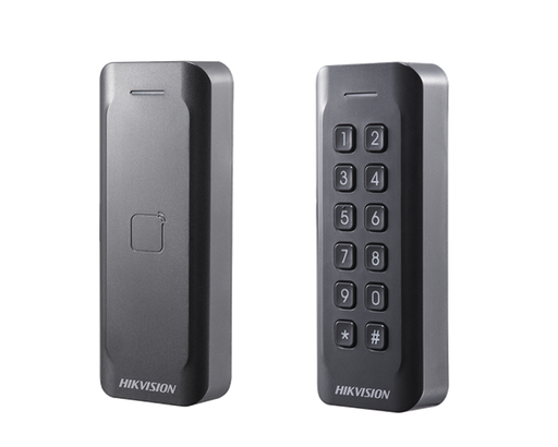 [DS-K1107AMK] HIKVISION DS-K1107K EM / AM kaartlezer + 12 toetsen toetsenbord - RS-485 en Wiegand
