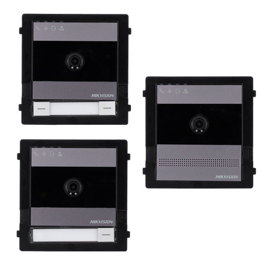 [DS-KD7003EY-IME2/ALU] HIKVISION DS-KD7003EY-IME2/Aluminum Videophone Station de porte HD 2 fils 