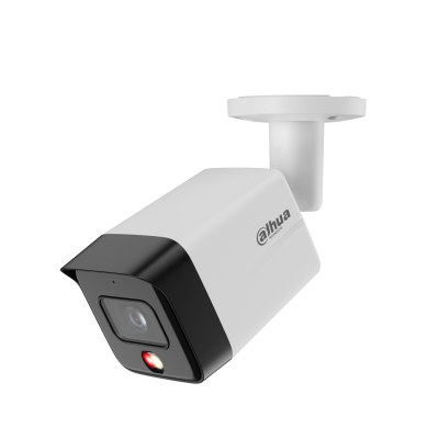 [IPC-HFW1639TC-A-IL] Dahua DH-IPC-HFW1639TC-A-IL Caméra réseau Bullet 6MP, double éclairage, focale fixe 2,8 mm IP67
