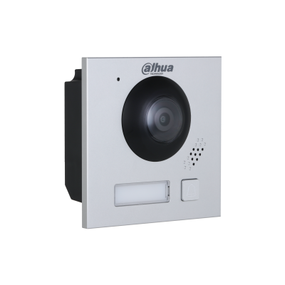 [VTO4202F-P1] VTO4202F-P1 2-draads IP modulaire appartement deurstation cameramodule POE &amp; 2 draden 48V + 1x knop