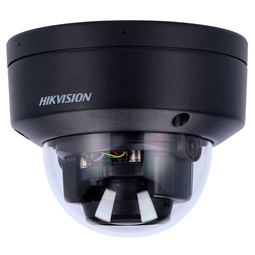 [DS-2CD2183G2-LIS2U-B] HIKVISION DS-2CD2183G2-LIS2U(Bk) 2.8mm - 8 MP Caméra IP dôme fixe  Acusense Smart Hybrid Light 2,8 mm, Noir , double microphone, IP67 